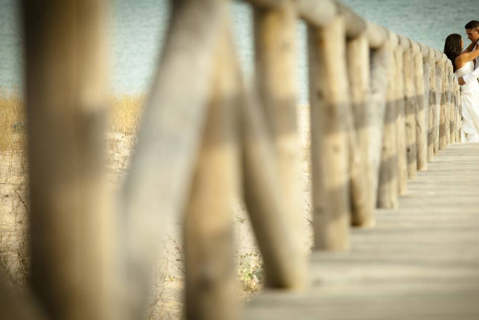 En las playas de Barbate