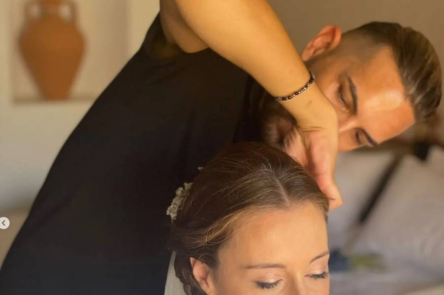 Peinados de novia y maquillaje