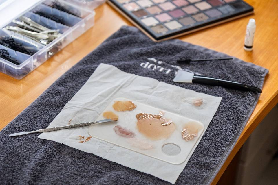 Herramientas de maquillaje profesionales