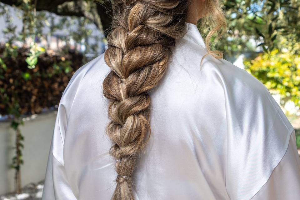 Trenza en el exterior