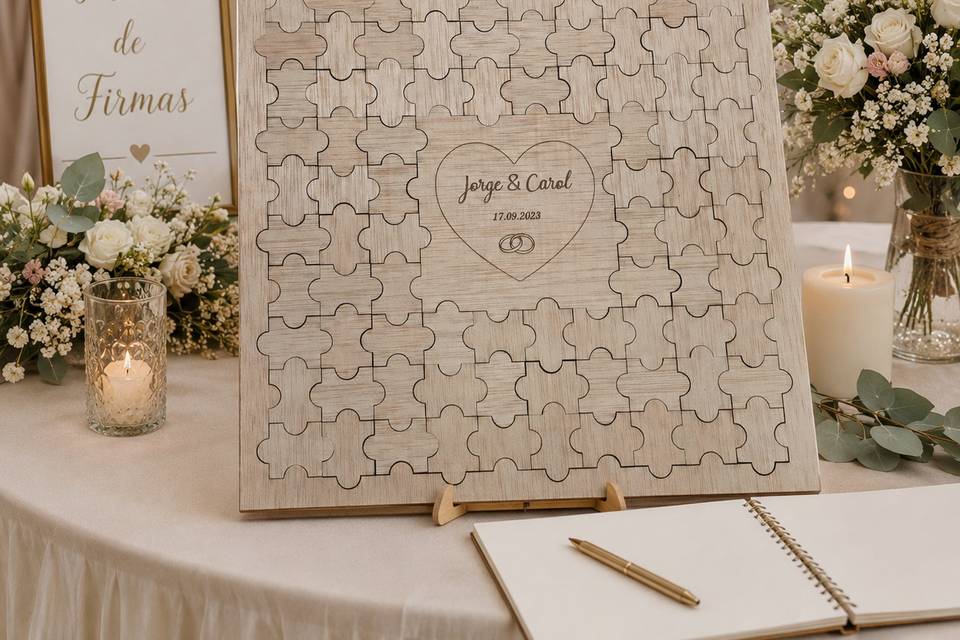 Puzzle de firmas