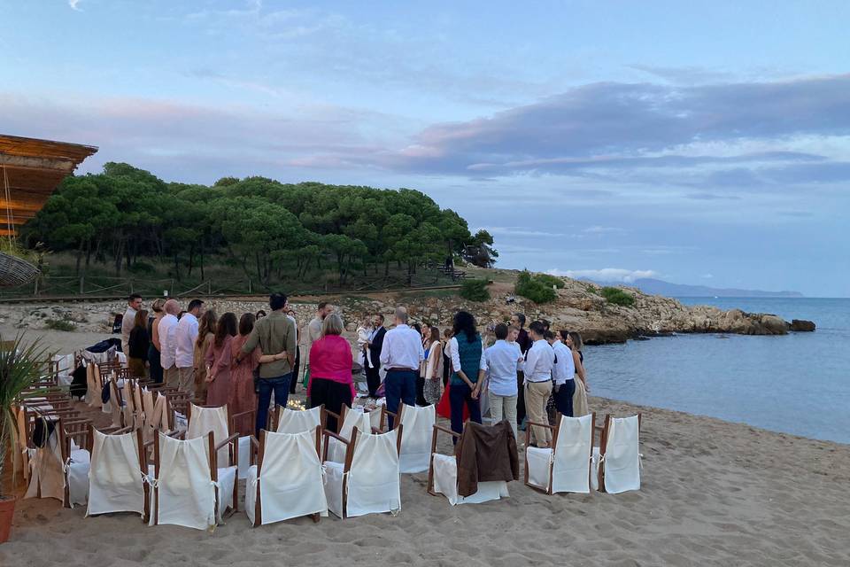 Ceremonia en la playa