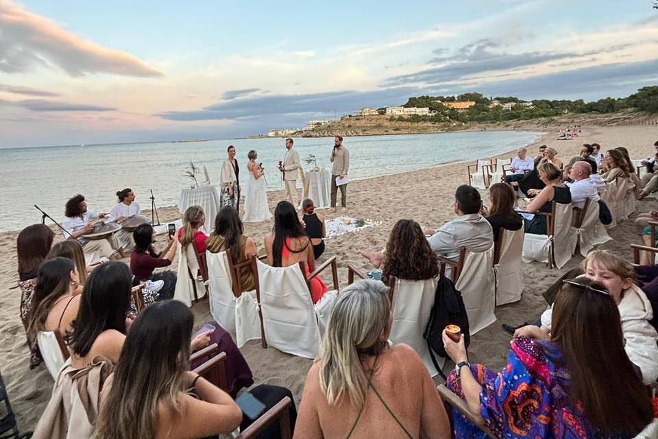 Ceremonia en la playa