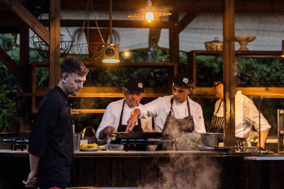 Showcooking de arroz