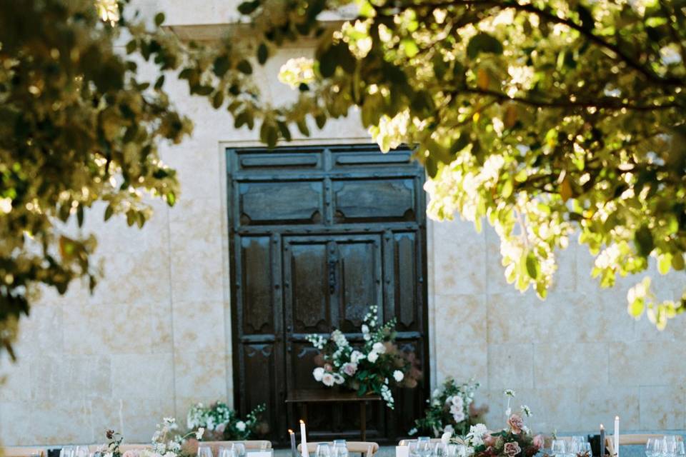 Boda entre viñedos