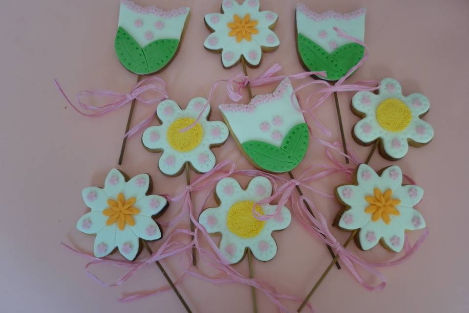 Galletas decoradas de fondant