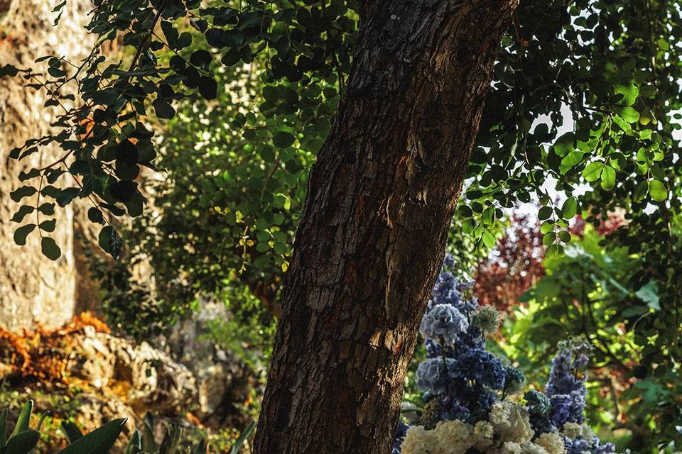 Blue wedding