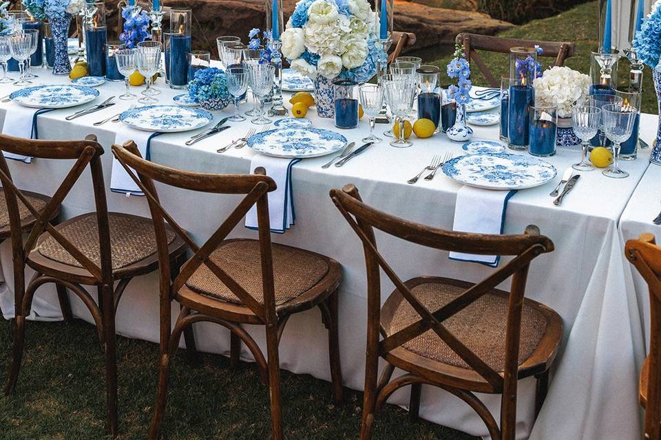 Blue wedding