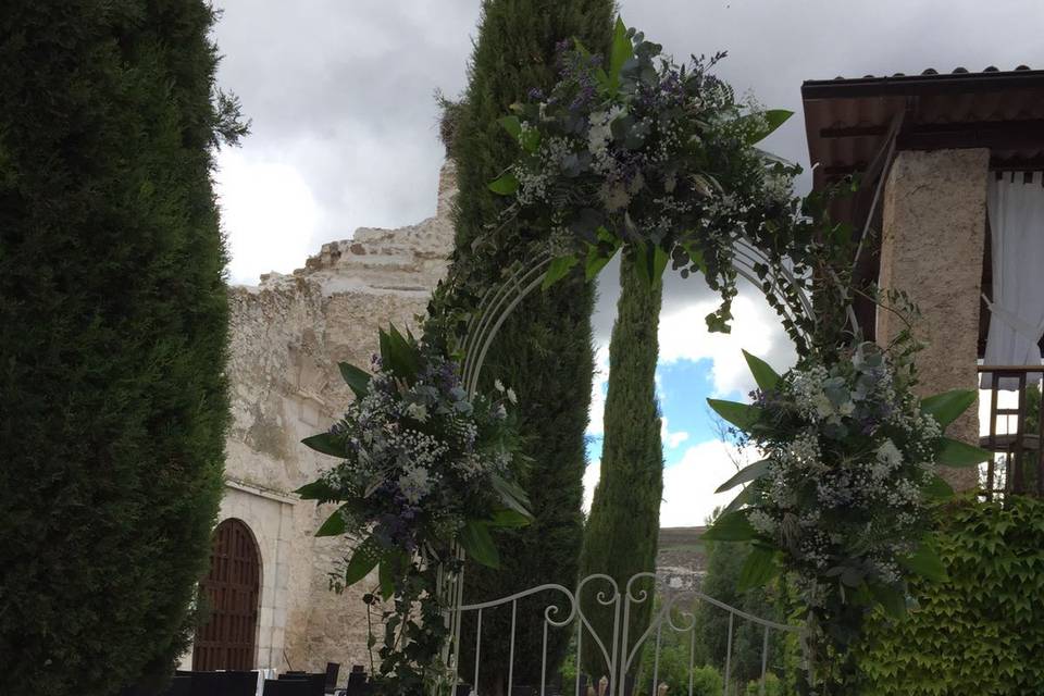 Zona de la boda civil