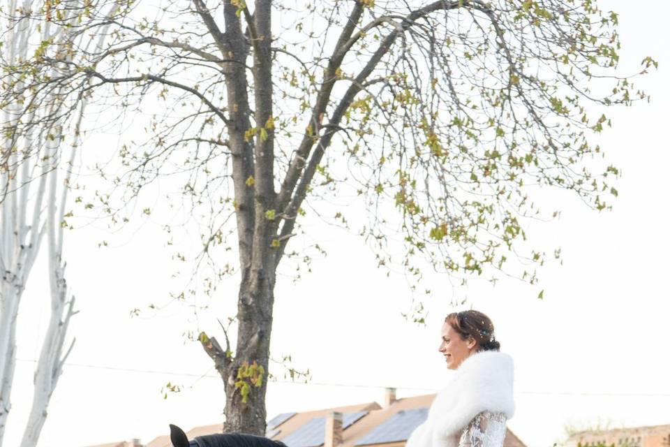 Salida de los novios