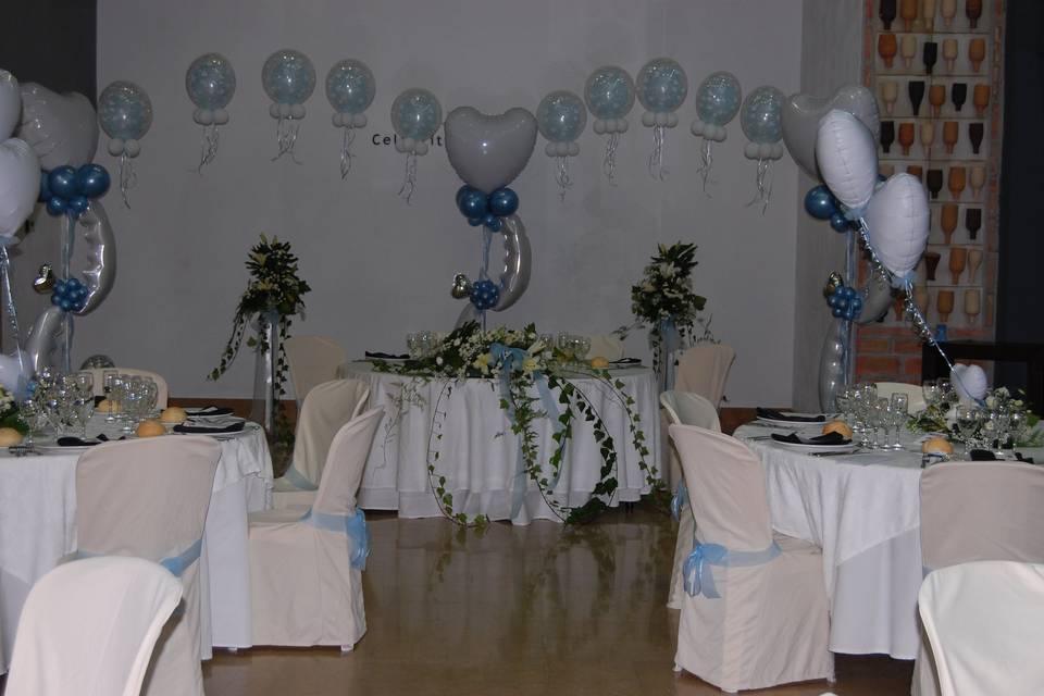 Boda en el salón principal