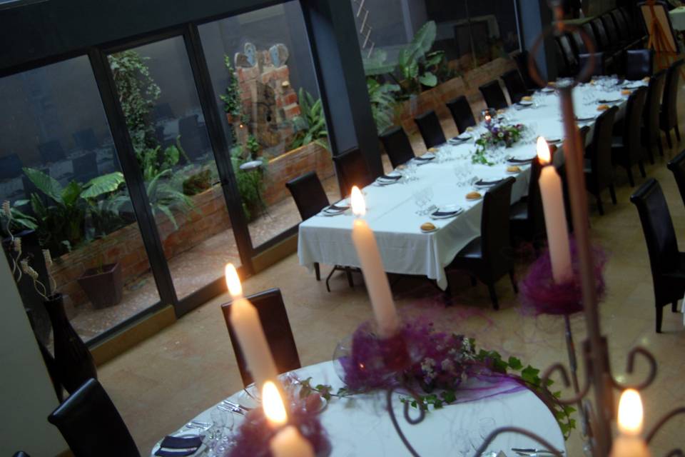 Boda en el salón principal