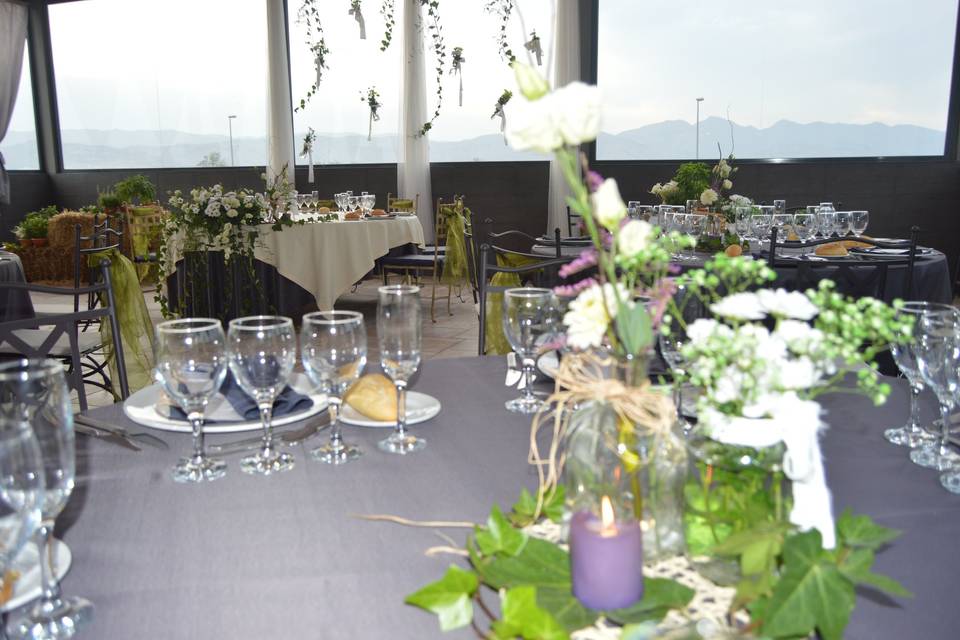 Boda en el salón la plana