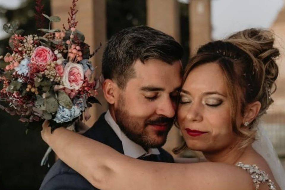 Ramo novia preservado