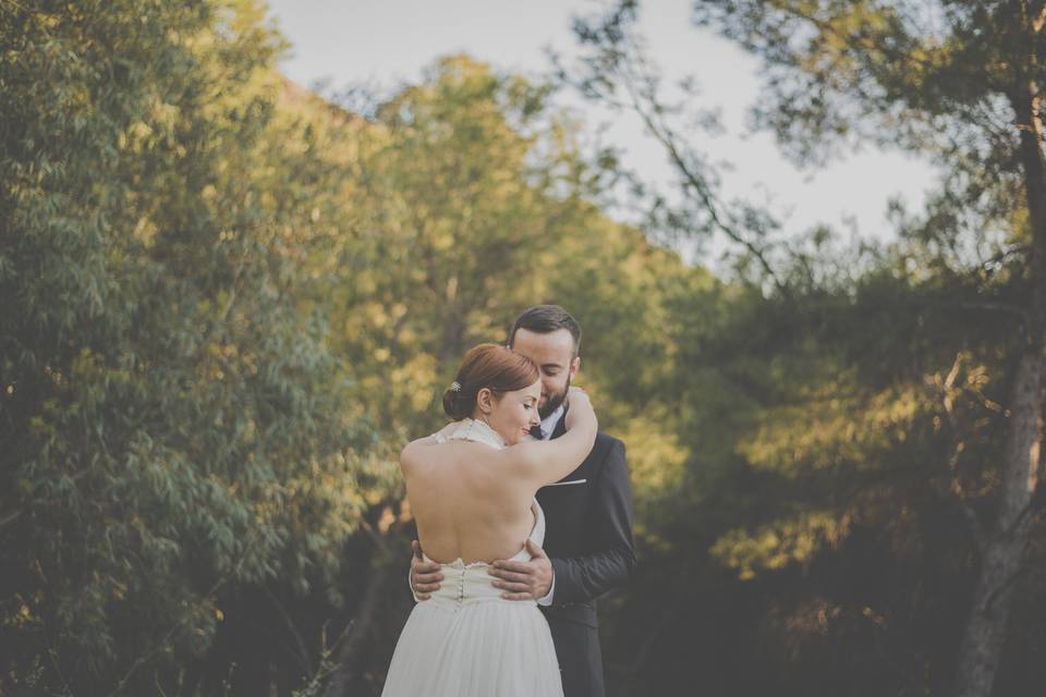 Postboda romántico