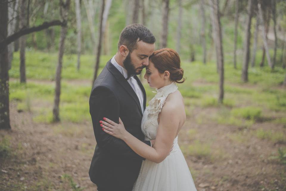 Postboda romántico