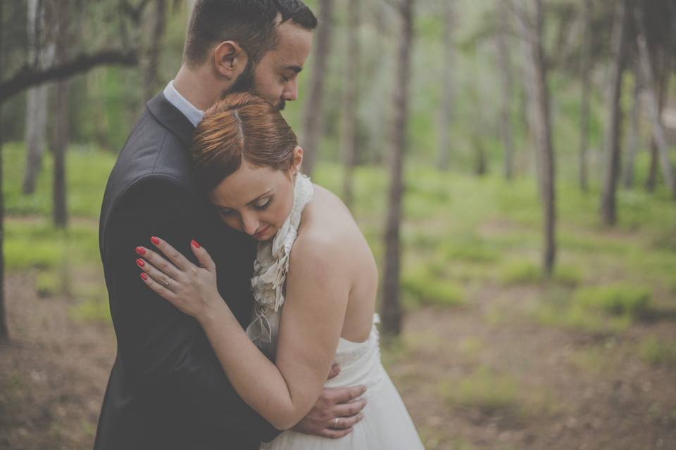 Postboda romántico