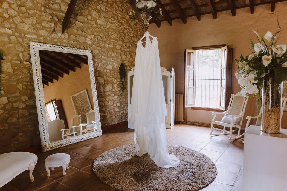 Vestidor de la novia