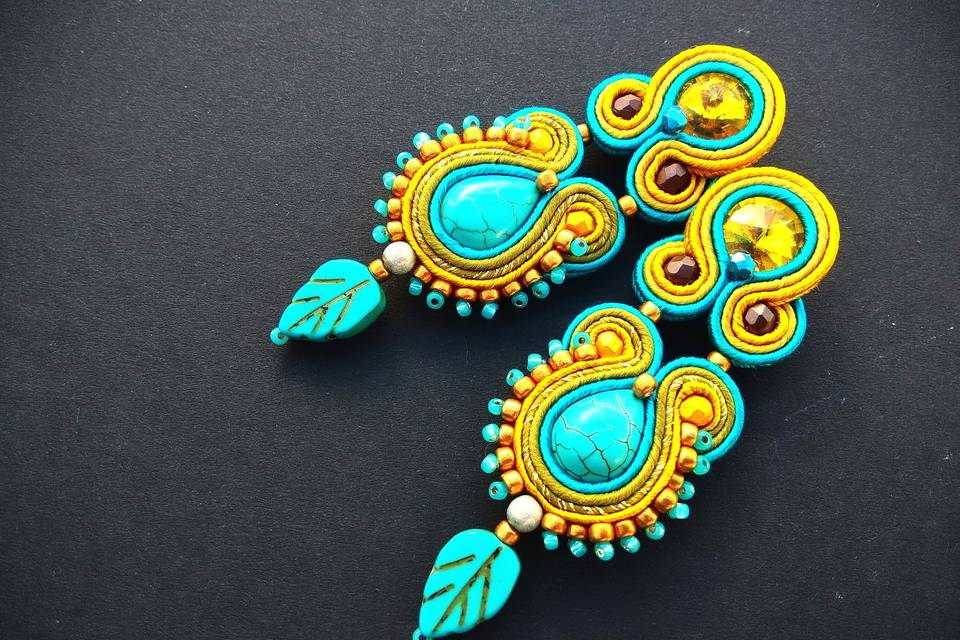 Pendientes estilo boho