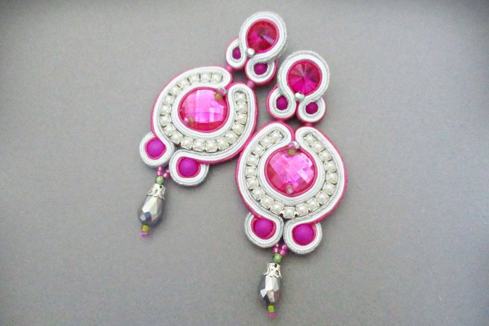 Pendientes novia flamenca