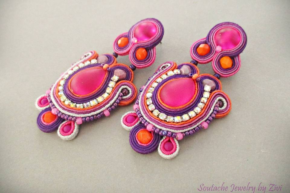 Pendientes soutache