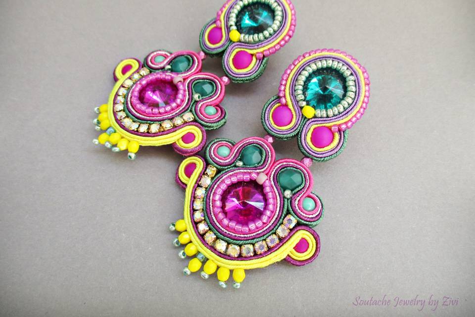 Pendientes soutache