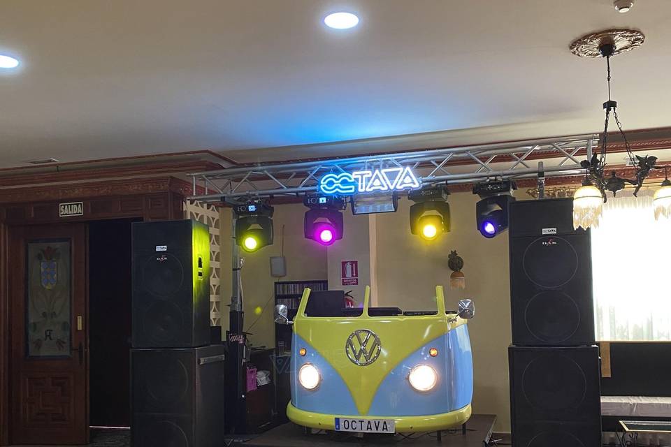 Cabina dj volkswagen