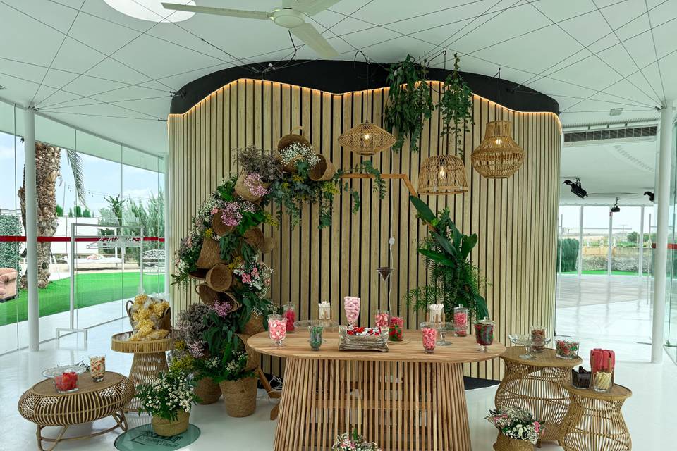 Candy bar decorativo