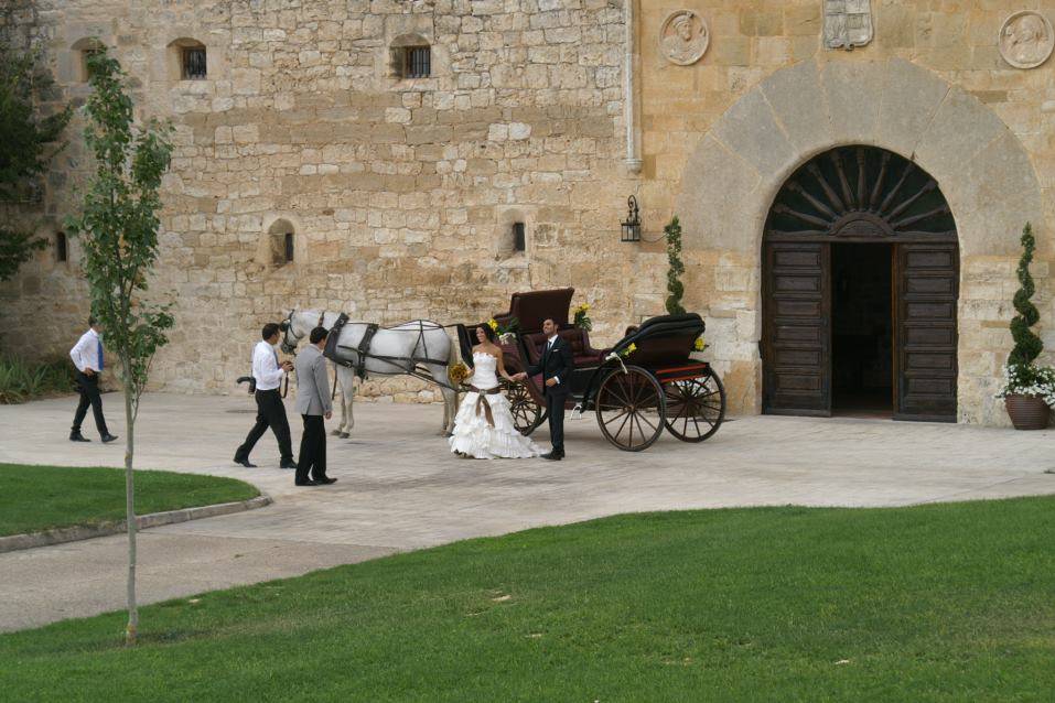 Entrada de los novios