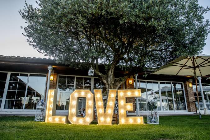 Letras de luz (decoracion)