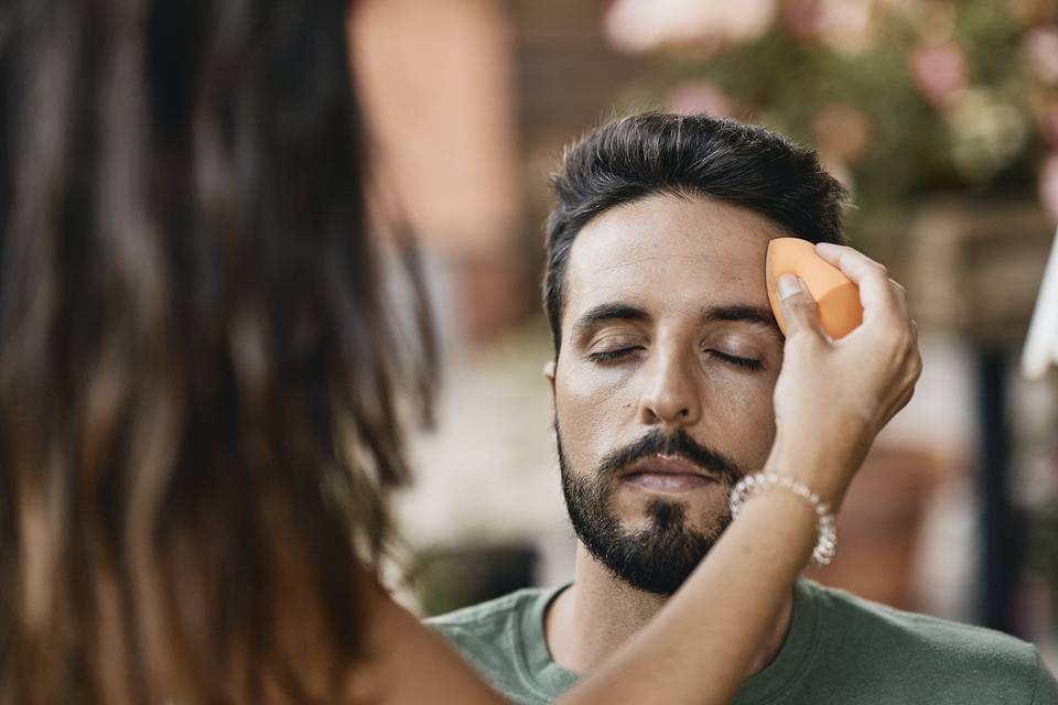 Preparativos del novio