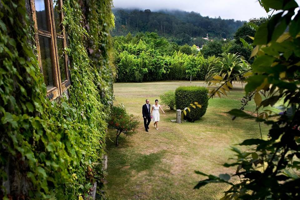 Paseo en el pazo
