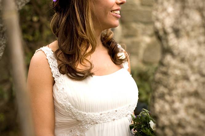 La novia y la flor