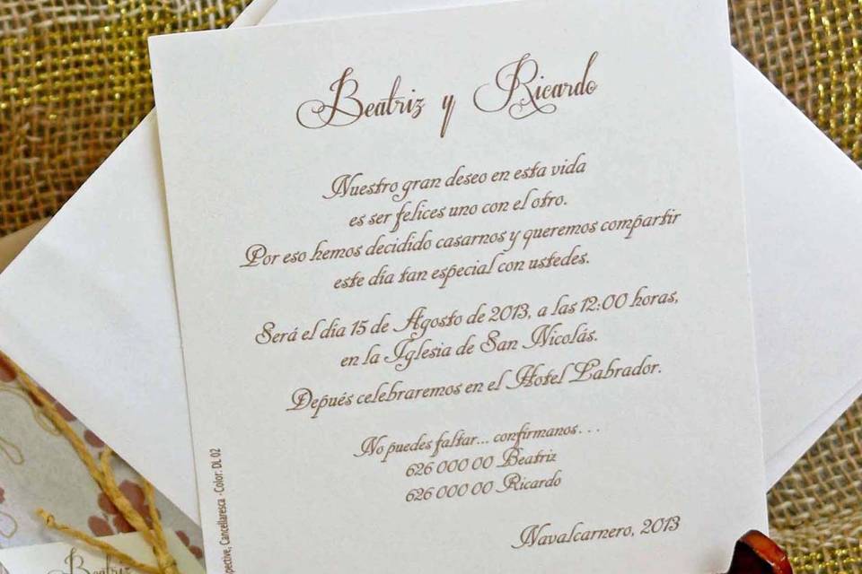 Invitaciones de boda (32707)