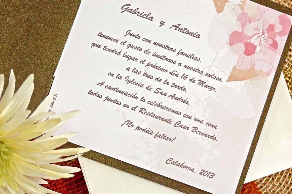 Invitaciones de boda (32715)