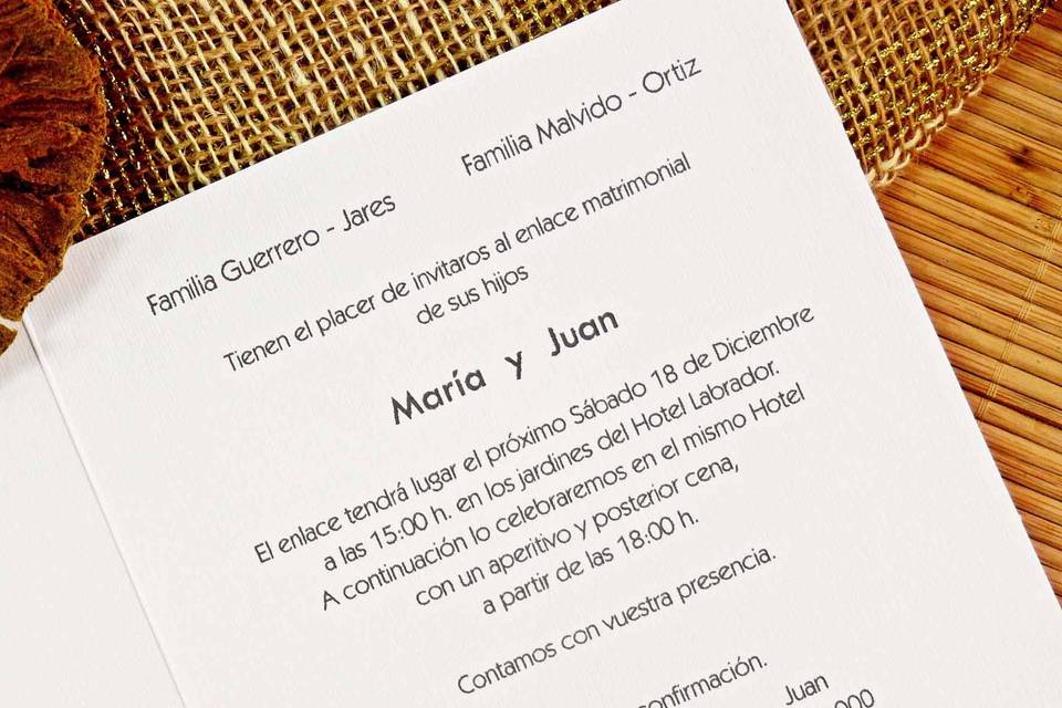 Invitaciones de boda (32752)