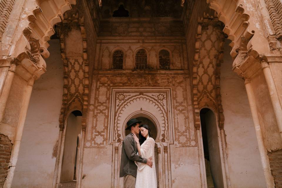 Postboda en Marrakech