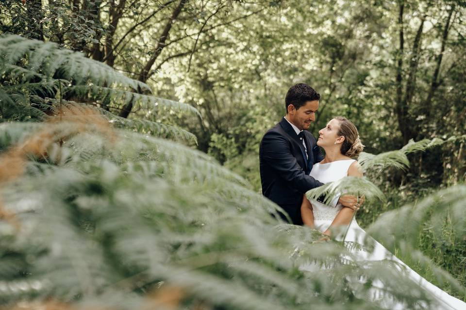 Postboda en Carnota, Galicia.