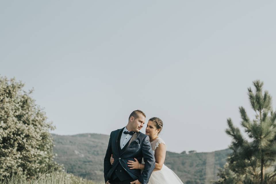 Postboda en la naturaleza