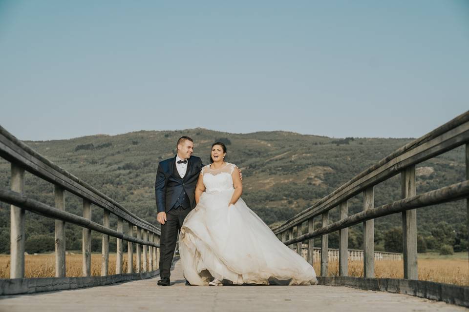 Postboda en la naturaleza