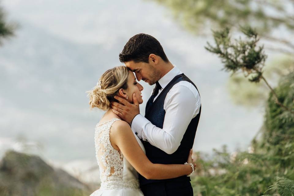 Postboda en Carnota, Galicia.