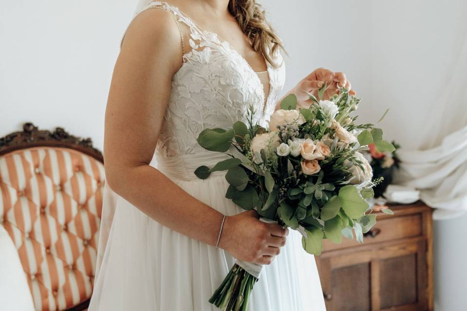 Los preparativos de la novia