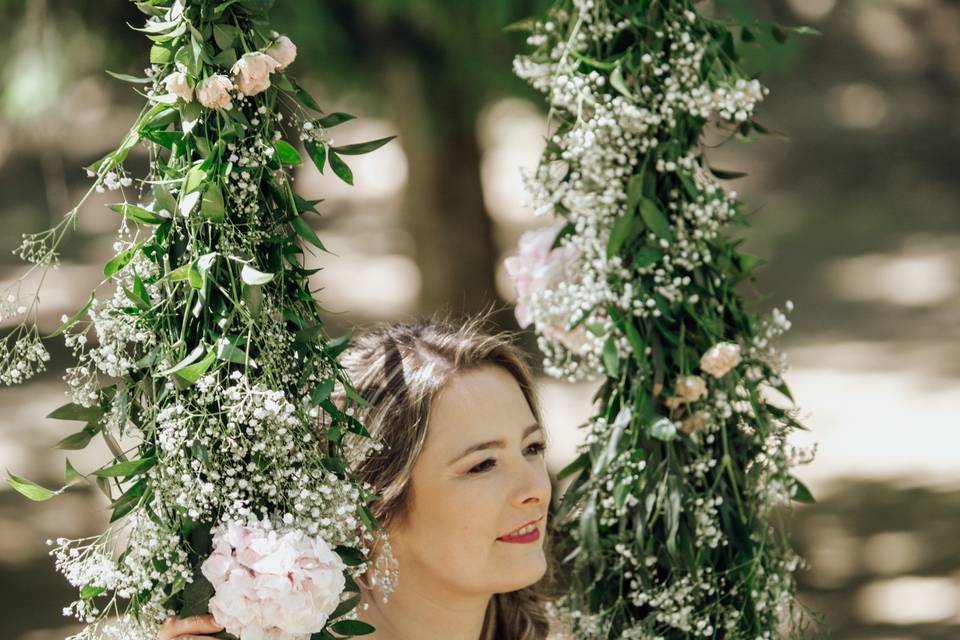 Los preparativos de la novia