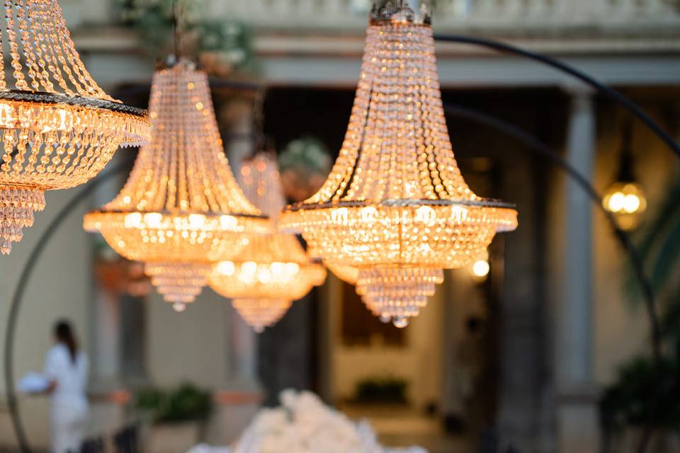 Chandeliers Pera Gold