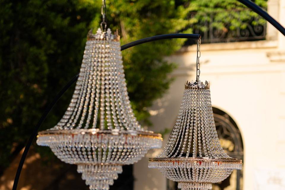 Chandeliers Pera Gold