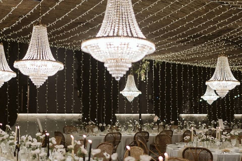 Chandeliers Pera Gold