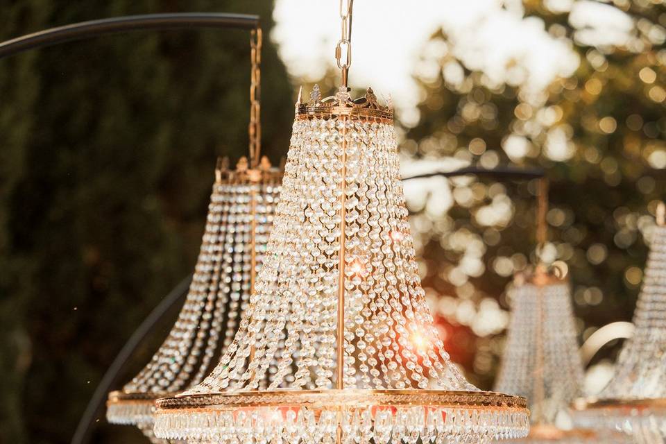 Chandeliers Pera Gold
