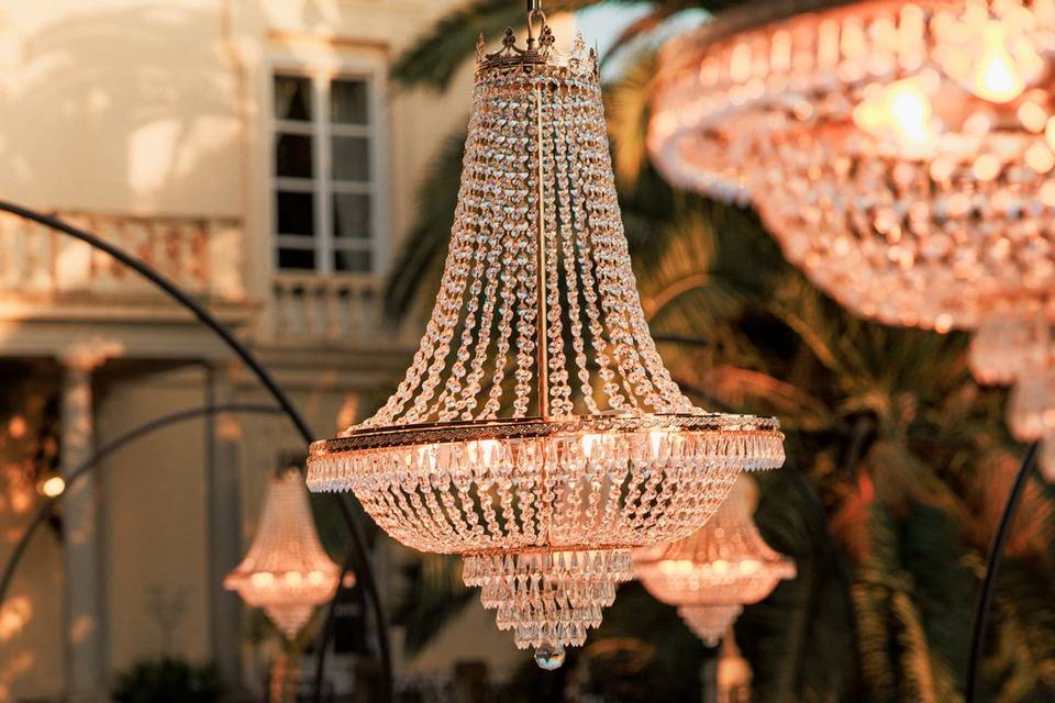 Chandeliers Pera Gold