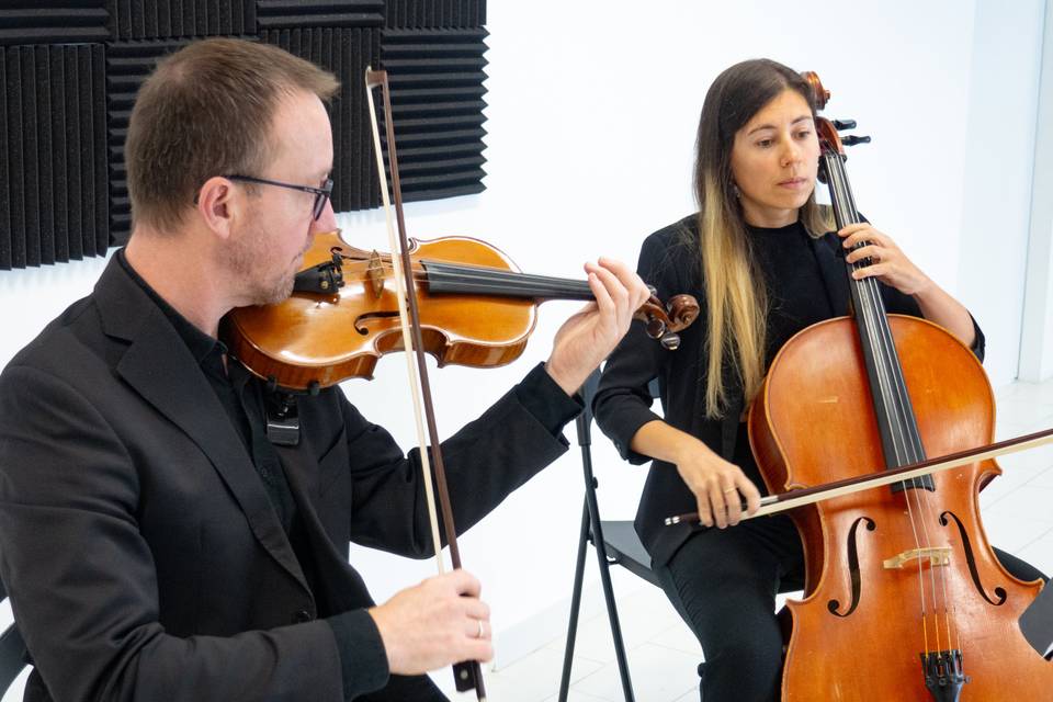 Dúo violín y violonchelo