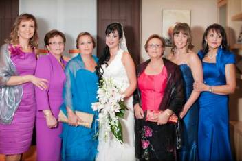 La novia y los invitados